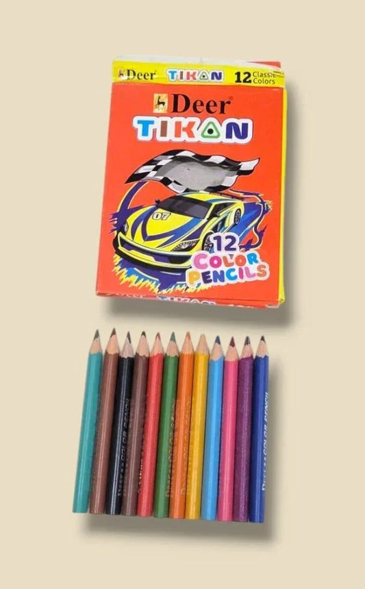 Creative Kids Bundle – Double - Sided Board, Multi - Color & Glitter Foam Sheets, and Deer Pencils (Complete Learning Kit) - BachoKaBazar