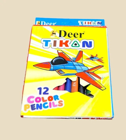 Creative Kids Bundle – Double - Sided Board, Multi - Color & Glitter Foam Sheets, and Deer Pencils (Complete Learning Kit) - BachoKaBazar