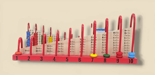 Wooden Calculation Shelf - BachoKaBazar