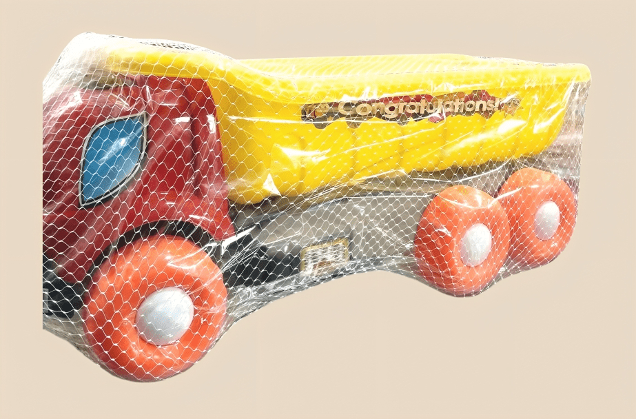 2 - Foot Long Heavy - Duty Dump Truck Toy – Clay & Sand Loader for Kids - BachoKaBazar