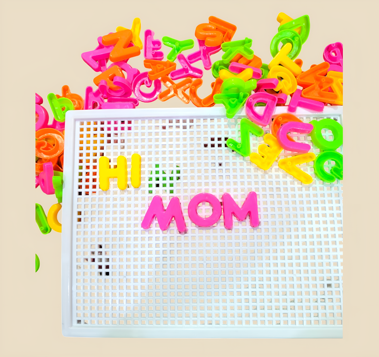ABCD Alphabet Learning Blocks with Pegboard – Educational Toy for Kids in Pakistan

Montessori Alphabet Learning Game – Colorful ABC Blocks on Pegboard

Preschool ABC Learning Toy for Kids – Safe Non-Toxic Alphabet Blocks

Interactive Alphabet Blocks with Pegboard – Early Literacy Toy Pakistan