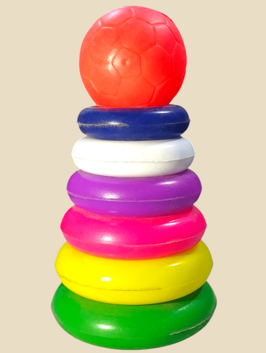 Colorful Ring Stacking Toy for toddlers – Rs.699 at Bacho Ka Bazar

Early Learning Tower Rings Toy – Educational fun for kids at Rs.699

Bright plastic stacking rings toy – Safe & affordable at Bacho Ka Bazar