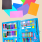 Kids Creative Art & Craft Combo – Coloring Kit + Foam Sheets
