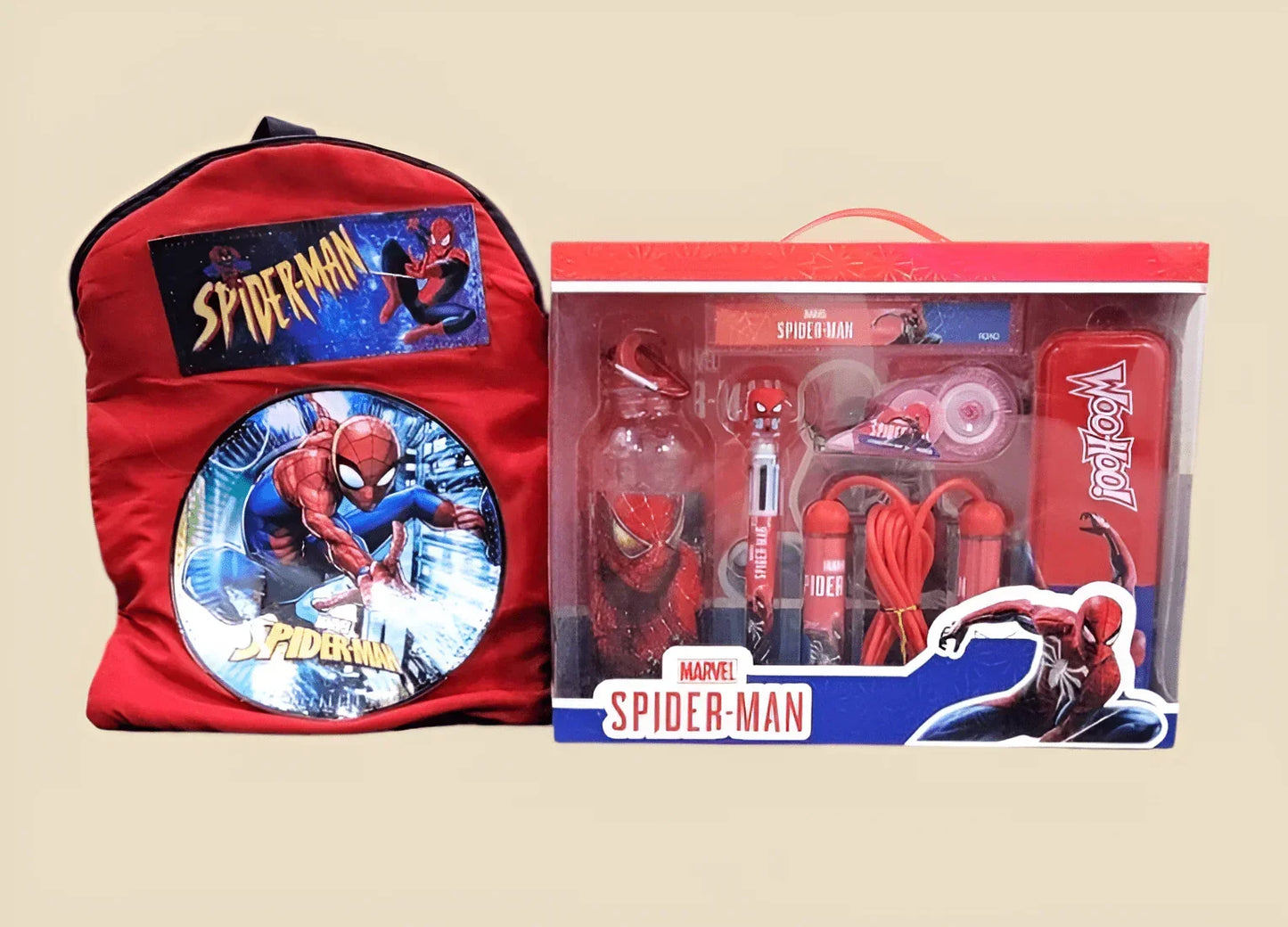 Back - to - School Mega Bundle – Learning Board + School Kit + Deer Pencils + Backpack - BachoKaBazar