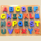 Colorful Wooden Alphabet Puzzle Board (A - Z Learning) - BachoKaBazar