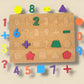 Colorful Wooden Puzzle Board - BachoKaBazar