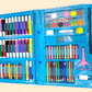 Colouring Kit 🎨 – Book Shape Cartoon Theme | Crayons, Markers, Pencils & Paint Set - BachoKaBazar