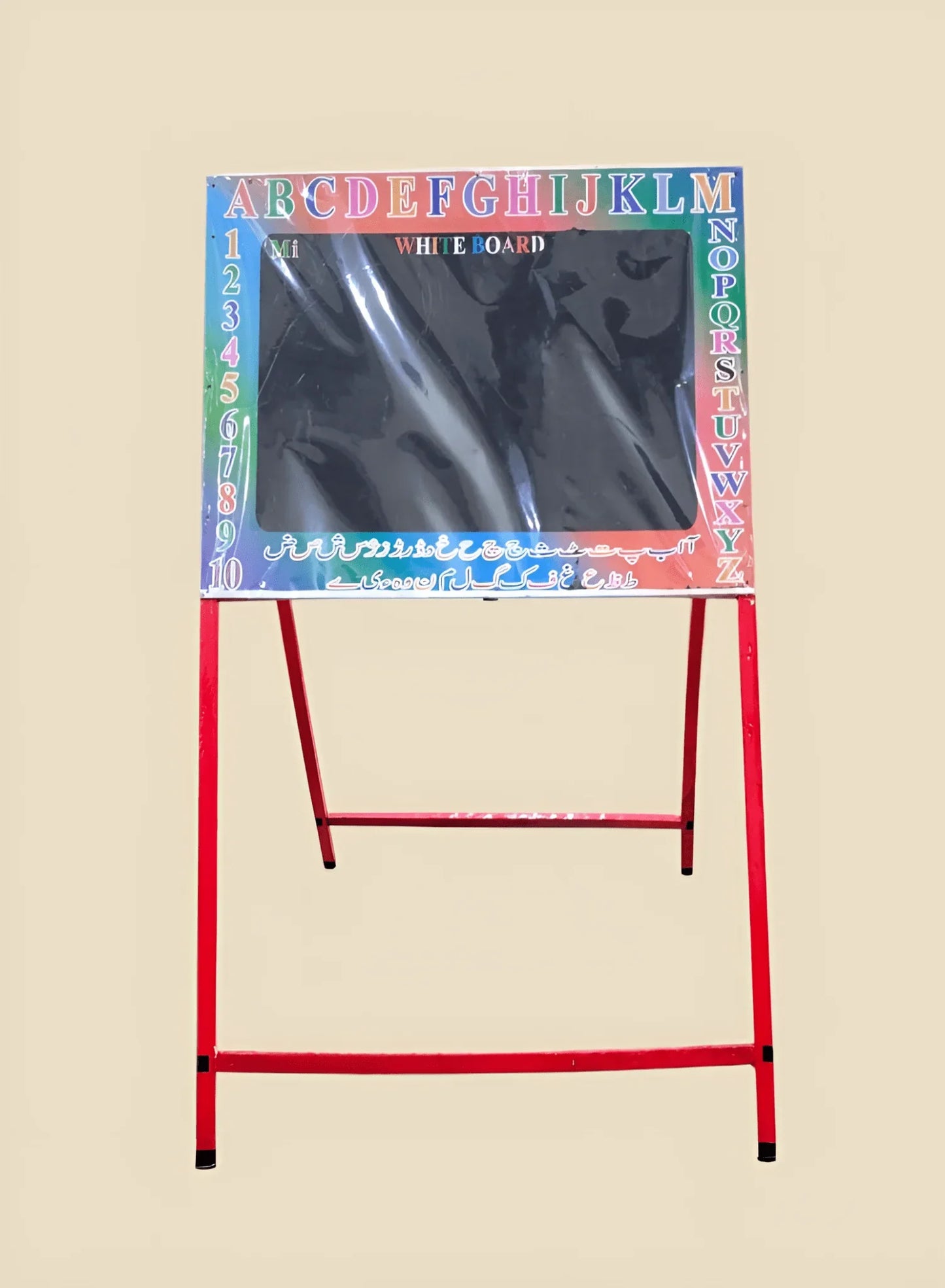 Creative Kids Bundle – Double - Sided Board, Multi - Color &amp; Glitter Foam Sheets, and Deer Pencils (Complete Learning Kit) - BachoKaBazar