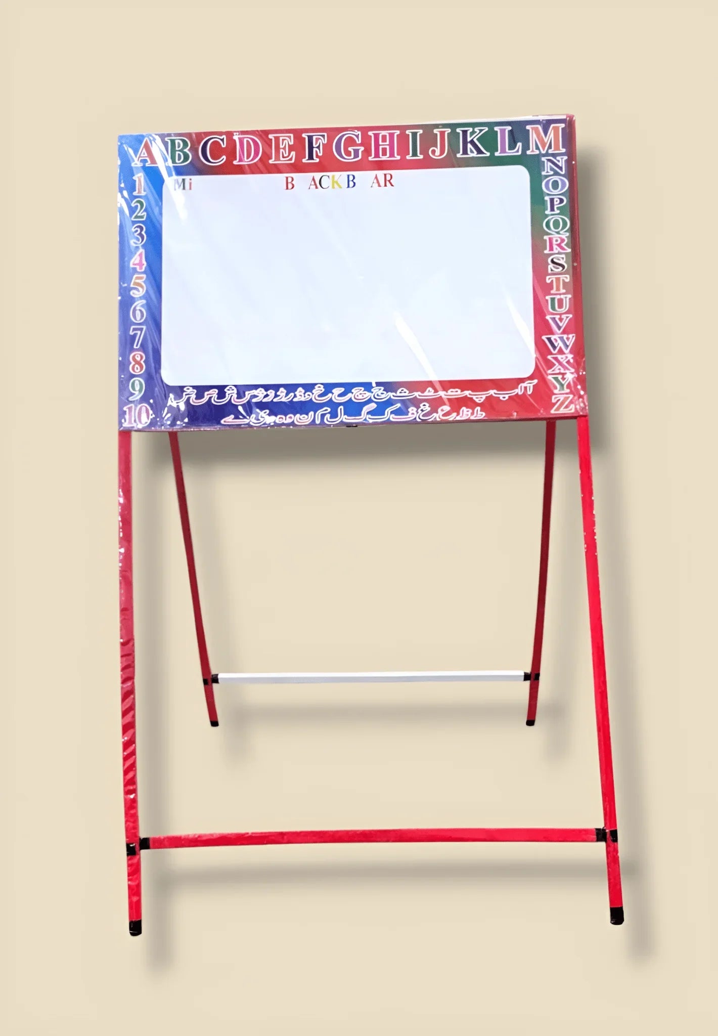 Double - Sided Writing Board with Stand – Whiteboard, Black Board - BachoKaBazar
