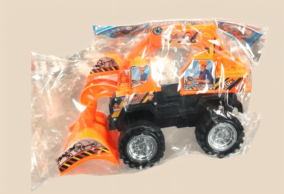 Green Excavator Toy for Kids – Realistic Construction Play Vehicle - BachoKaBazar
