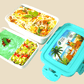 Jambo Lunch Box with 2 Portions – Leak - Proof & Durable for Kids & Office Use - BachoKaBazar