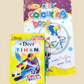 Kids Cartoon Coloring Book with 12 Color Pencils – Fun & Affordable Creative Activity for Children - BachoKaBazar