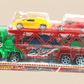Large Car Transport Tanker Toy – Carries 4 Mini Cars in Cage - BachoKaBazar