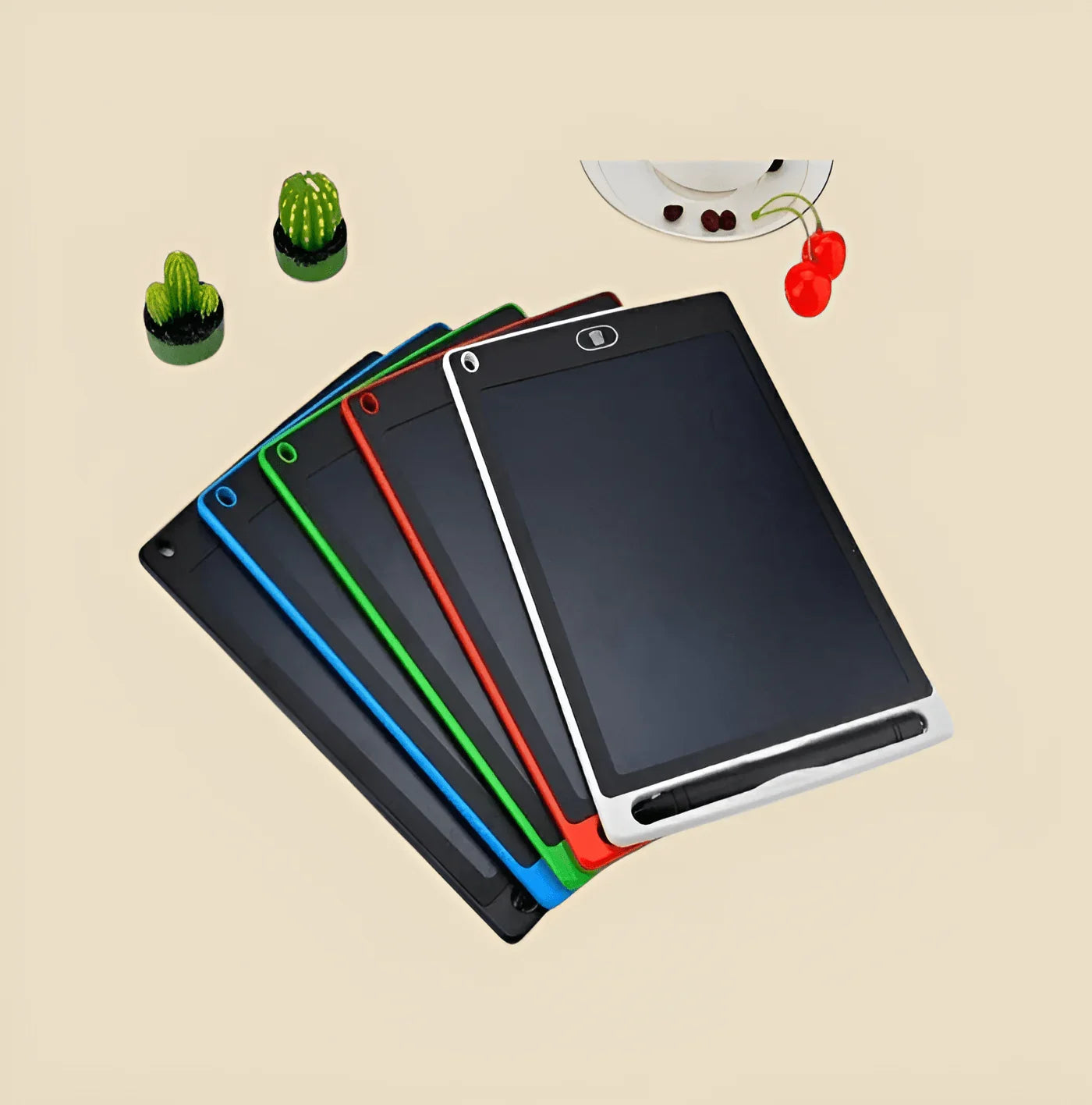 LCD Writing Tablet With Multi - Color Screen - BachoKaBazar