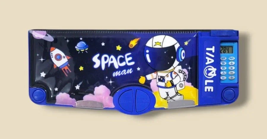Super School Starter Bundle – Premium School Bag, Themed Stationery Kit, Educational Board &amp; Multifunctional Premi Gepty - BachoKaBazar
