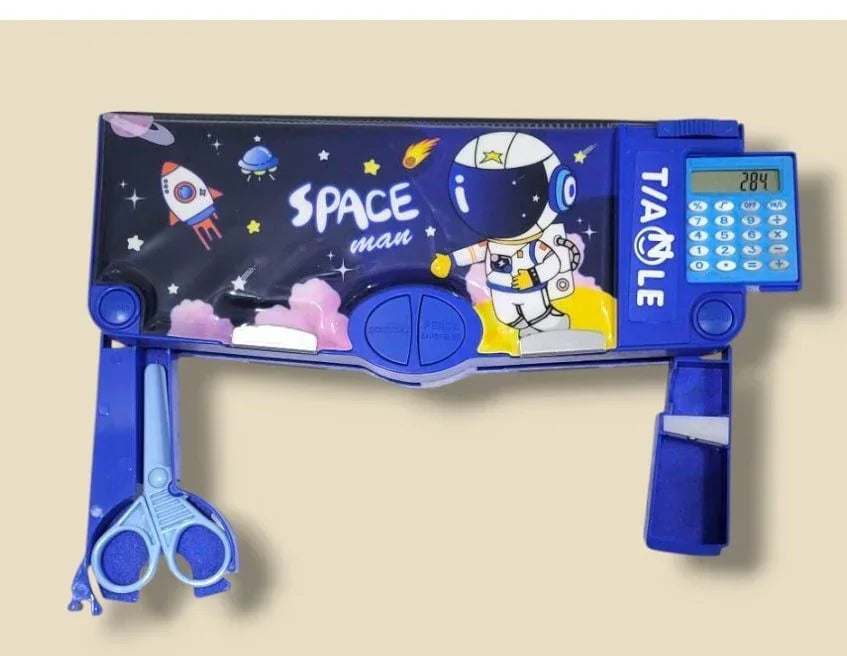 Super School Starter Bundle – Premium School Bag, Themed Stationery Kit, Educational Board &amp; Multifunctional Premi Gepty - BachoKaBazar