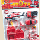 Vehicle Play Set – Helicopter, Cars, House & Road Accessories for Kids - BachoKaBazar